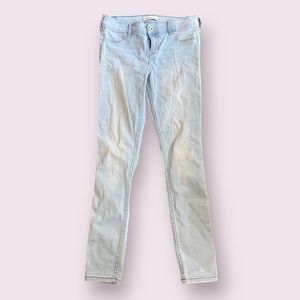 ⭐️EUC - Abercrombie Kids Skinny Light Wash Denim Jeans Size 16